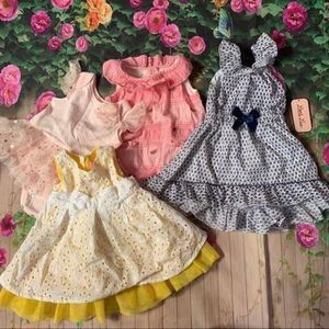 Baby Girl  Bundle Dress and Romper